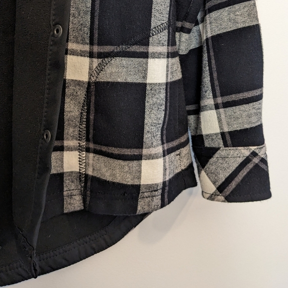 Orvis Fleece-lined Flannel Shirt Jacket, Shacket, Like New, Sz M - Picture 10 of 14
